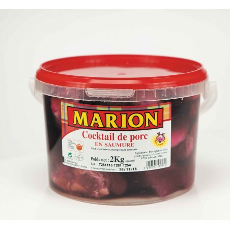 Cocktail seau 2kg Marion