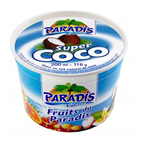 Paradis Glaces super coco cup
