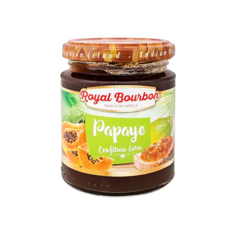 Confiture de papaye Royal Bourbon