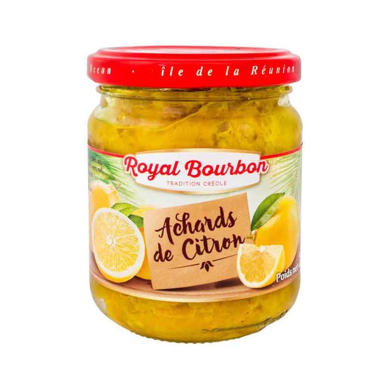 Achards de citron Royal Bourbon 200 g x 12
