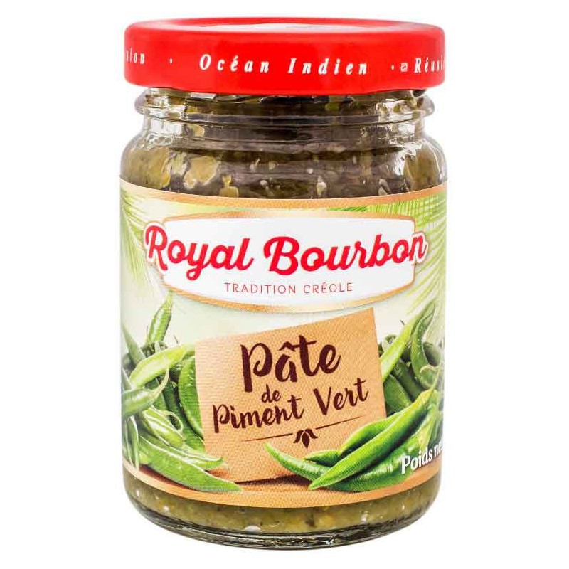 Royal Bourbon green chilli paste 90 g x 12
