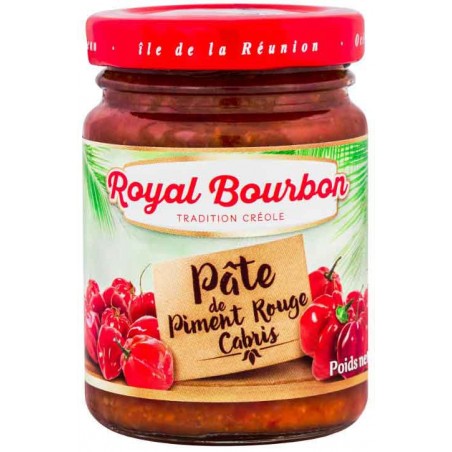 Pâte de piment cabris rouge 90g Royal Bourbon 