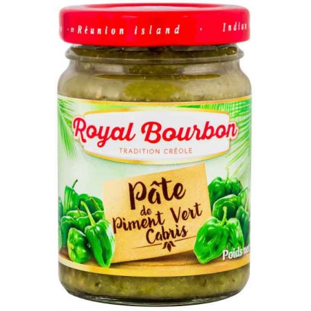 Pâte de piment cabris vert 90g Royal Bourbon