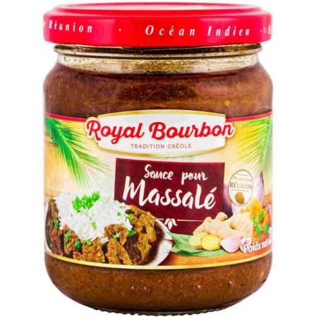 Royal Bourbon massalé sauce 200 g x 12