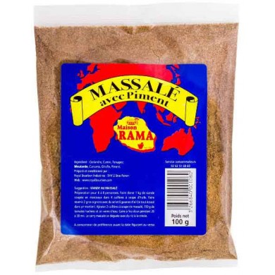 Massalé piment Maison Rama