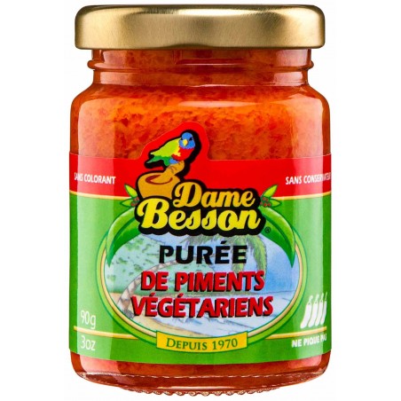 Purée de piment végétarien Dame Besson 90gr