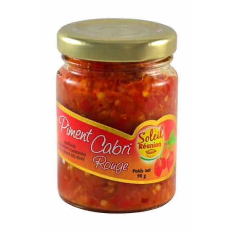 Pâte de piment cabri rouge Soleil Réunion