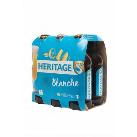 Bière Héritage blanche Bourbon