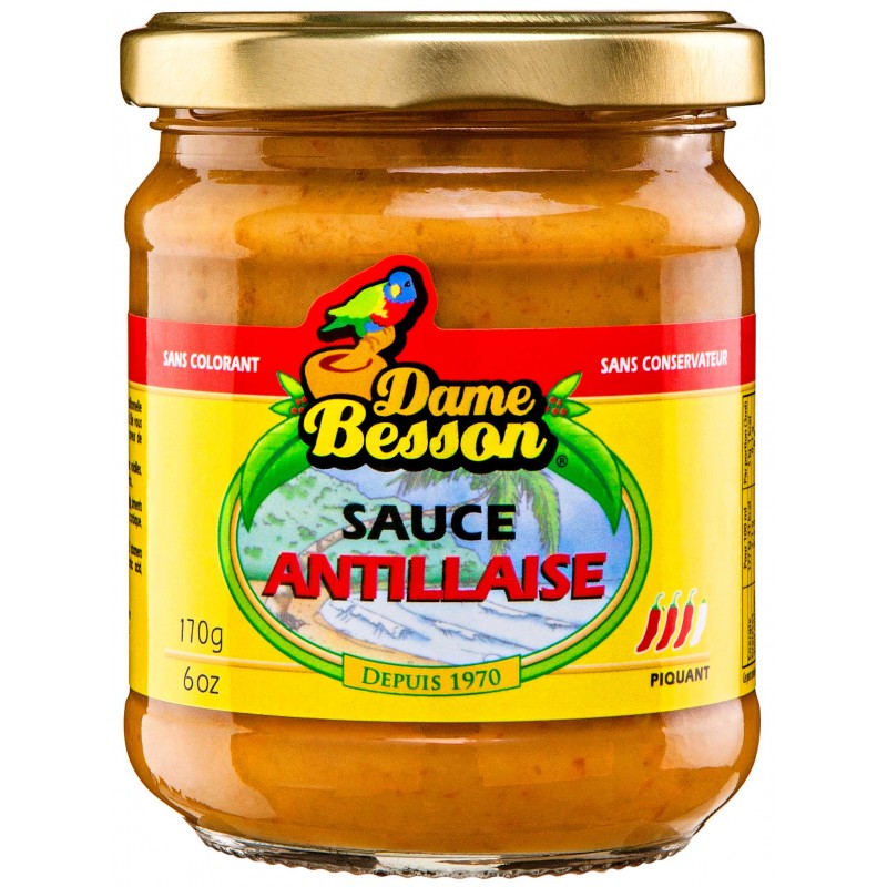 sauce martiniquaise - sauce chien déshydratée recette