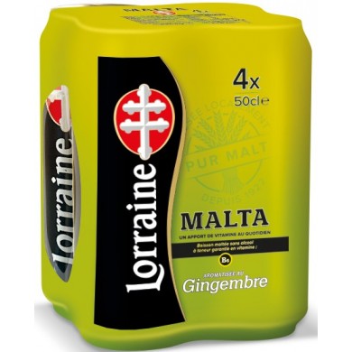 Lorraine ginger malta 50 cl...