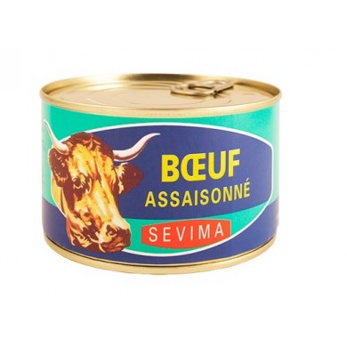 SEVIMA SEASONED BEEF 405G
