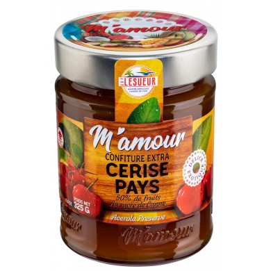 Confiture cerise Pays M'Amour