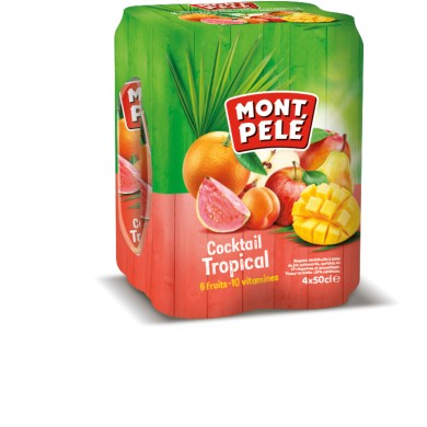 Mont Pelé tropical cocktail...