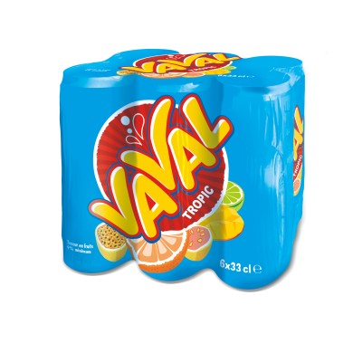 Vaval Tropical canette 33cl...