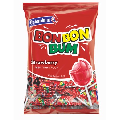 Sucettes goût fraise Bon...