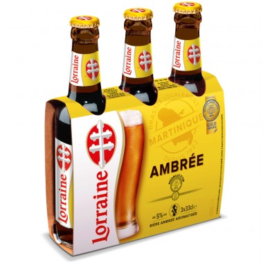 Bière Lorraine ambrée 33cl...