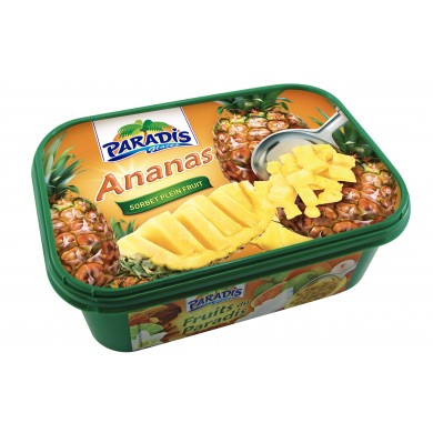 Paradis Glaces ananas