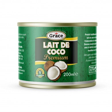 Lait de coco premium 200ml...