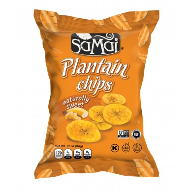 Chips plantain sucrées...