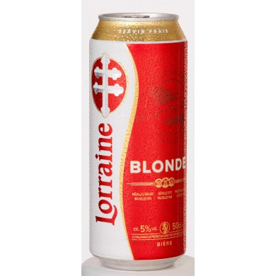 Bière Lorraine canette 50cl