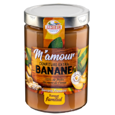 Confiture de banane 700g...