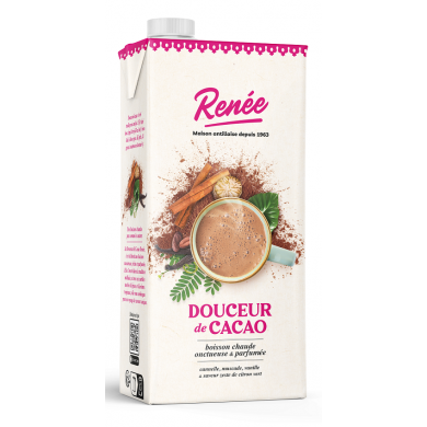 chocolat renee boisson douceur cacao pack 1 litre