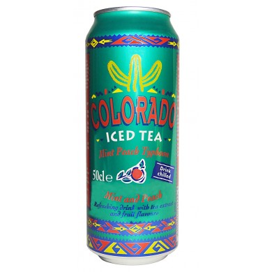 Thé glacé menthe pêche 50cl...