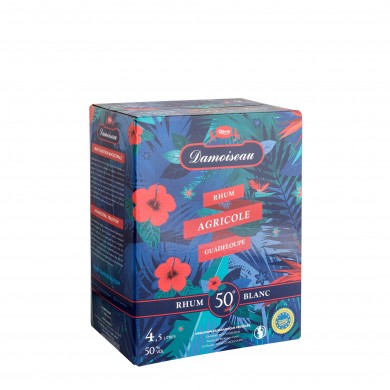 Rhum blanc Damoiseau 4,5 L 50°
