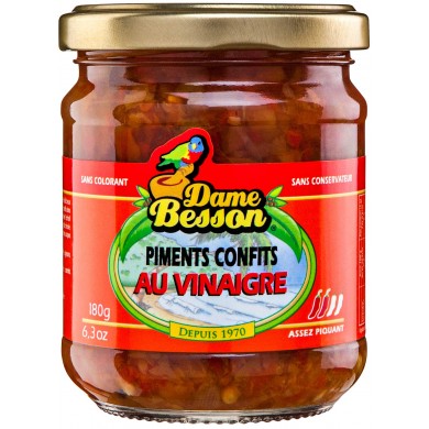 Piment confit Dame Besson...