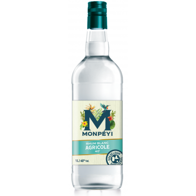 Rhum blanc agricole 40° 1L...