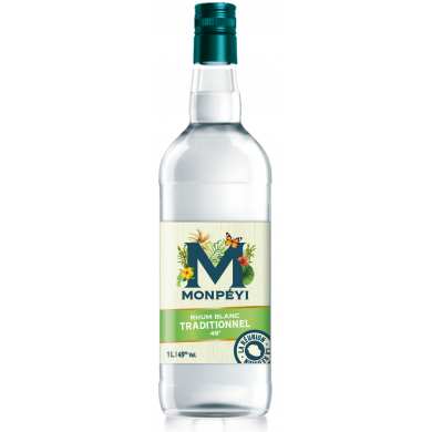 Rhum blanc traditionnel 49°...