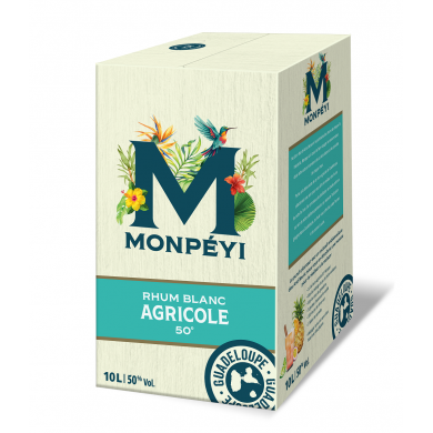 Rhum blanc traditionnel 49°...