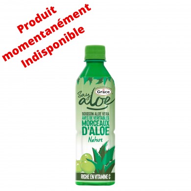 Boisson à l'aloe vera...