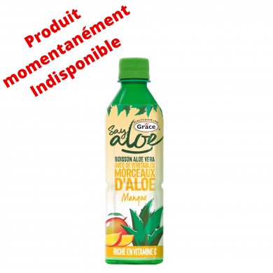 Grace aloe vera mango drink