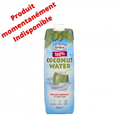 Eau de coco tetra Grace 1L