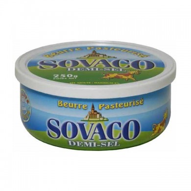 Sovaco slightly salted pasteurized butter