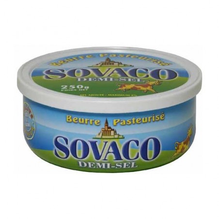 Sovaco slightly salted pasteurized butter