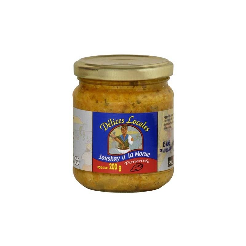 Souskay de morue pimentée Délices Locales