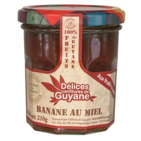 Délices de Guyane banana jam with honey