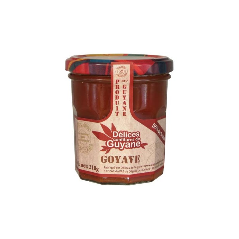 Confiture de goyave Délices de Guyane