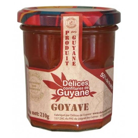 Confiture de goyave Délices de Guyane