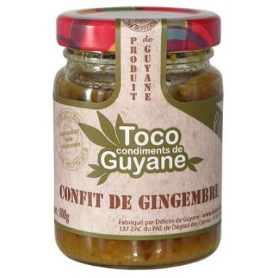 Confit de gingembre Toco