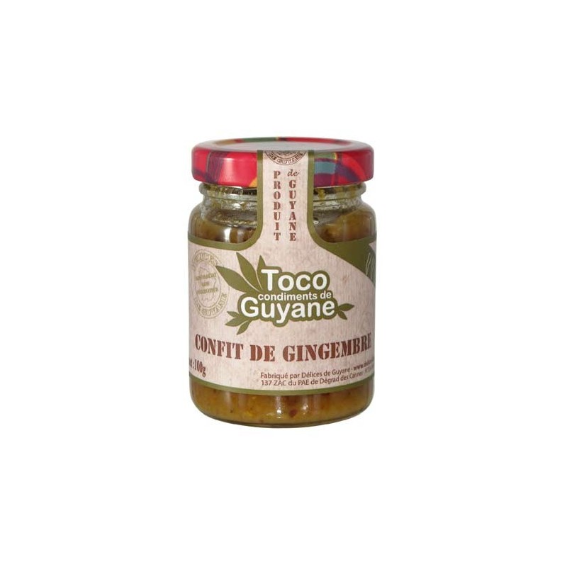Confit de gingembre Toco