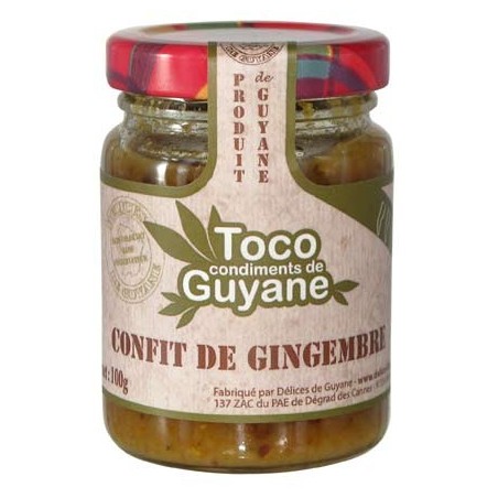 Confit de gingembre Toco