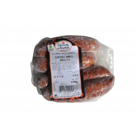 The Reunion Island smoked sausages