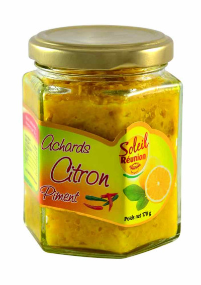 ACHARD CITRON 170g SOLEIL REUNION