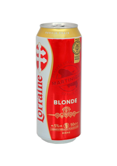 BIERE BOITE 5° 50cl LORRAINE