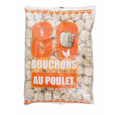 BOUCHONS POULET 3 SACHETS x80