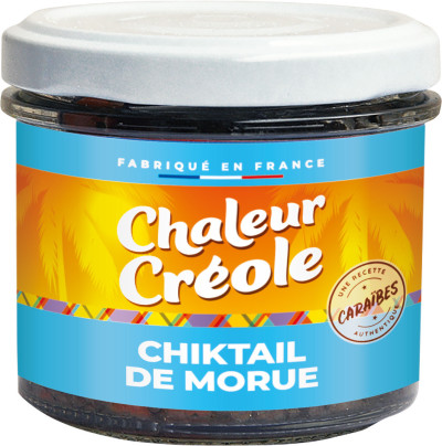 CHIKTAIL MORUE 100g CHALEUR CREOLE