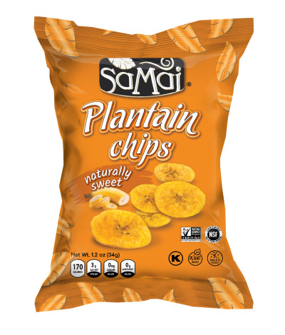 CHIPS BANANE SUCREE 34g SAMAI